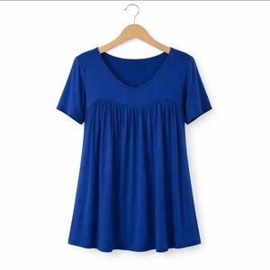 Laolasi Navy Empire Waist Dark Academia Boho Gothic Oversize Royalcore Size XL